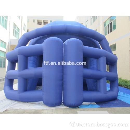 2015 new fashioned Inflatable helmet tunnel / football helmet tunnel
